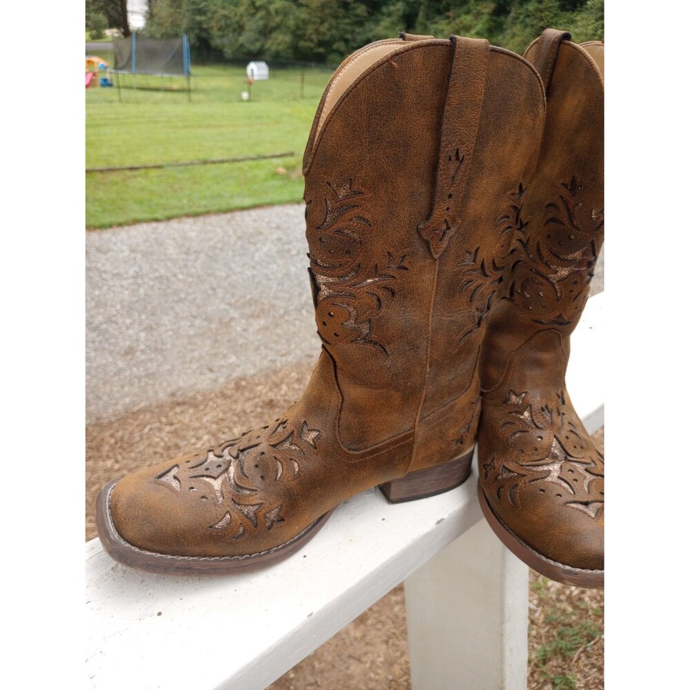 Roper Women’s Sz 9.5 Kennedy Western Boot – Cowgirl Boots